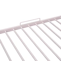 Streamdale Metal House Bunk Bed, Twin over Full, Pink
