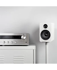 Kanto YUP6 Passive Bookshelf Speakers with 1" Silk Dome Tweeter and 5.25" Kevlar Woofer - Pair
