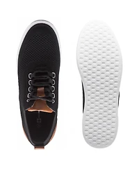 Alpine Swiss Men's Brad Lightweight Dress Sneakers – Breathable Mesh Oxford Shoes for Business Casual & Everyday Comfort with Cushioned Sole