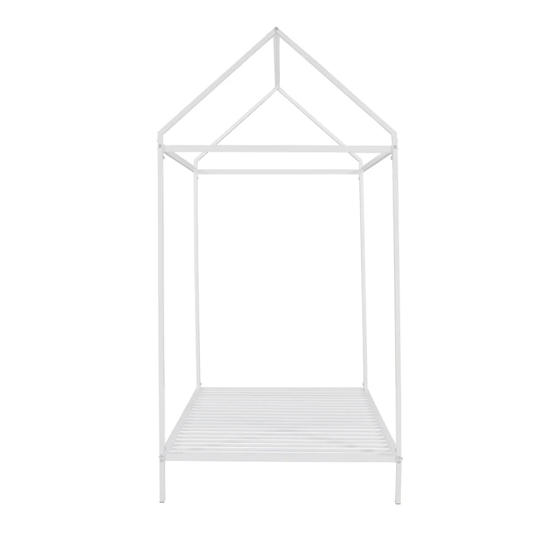 Streamdale Twin Metal Floor Bed Frame for Kids