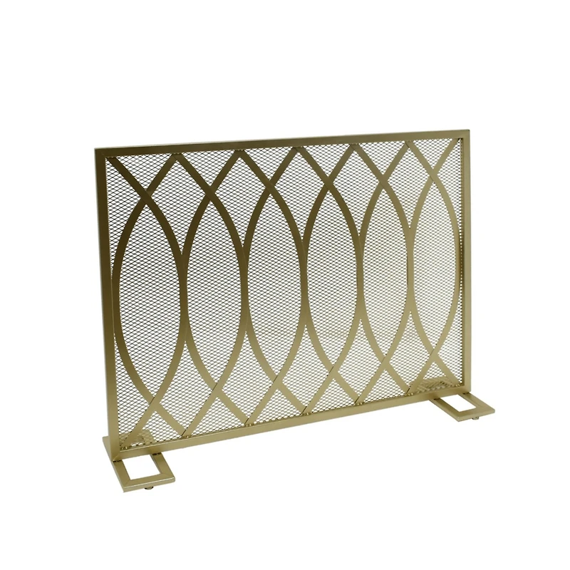 Streamdale Gold Overlap Fire Screen