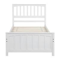 Streamdale Wood Platform Bed Twin Size Platform Bed