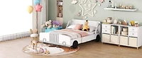 Streamdale Full Car-Shaped Platform Bed With Wheels