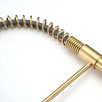 Streamdale Furniture Pull Down Sprayer Spring Kitchen Sink Faucet Brushed Gold