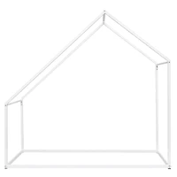 Streamdale Twin Size Metal House Bed Kids Bed