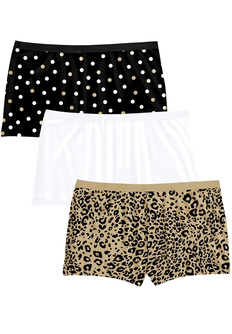 Comfort Choice Plus Boy Short 3-Pack