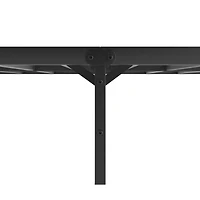 Streamdale Furniture Metal Platform Bed Frame With Headboard, Sturdy Metal Frame, No Box Spring Needed(King)