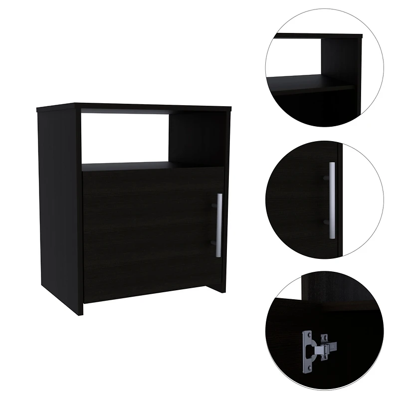 Simplie Fun Florian 1-Shelf Nightstand