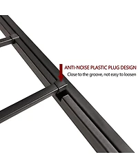 Streamdale Full Metal Platform Bed Frame w/ Headboard