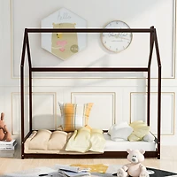 Streamdale Twin House Bed Wood