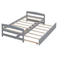 Streamdale Twin Platform Bed With Trundle