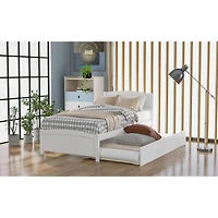 Streamdale Twin Platform Bed With Trundle