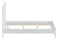 Streamdale Albany Queen Bed Frame, Modern Rustic, Solid Wood