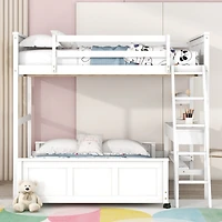 Streamdale Full Over Bunk Bed With Desk