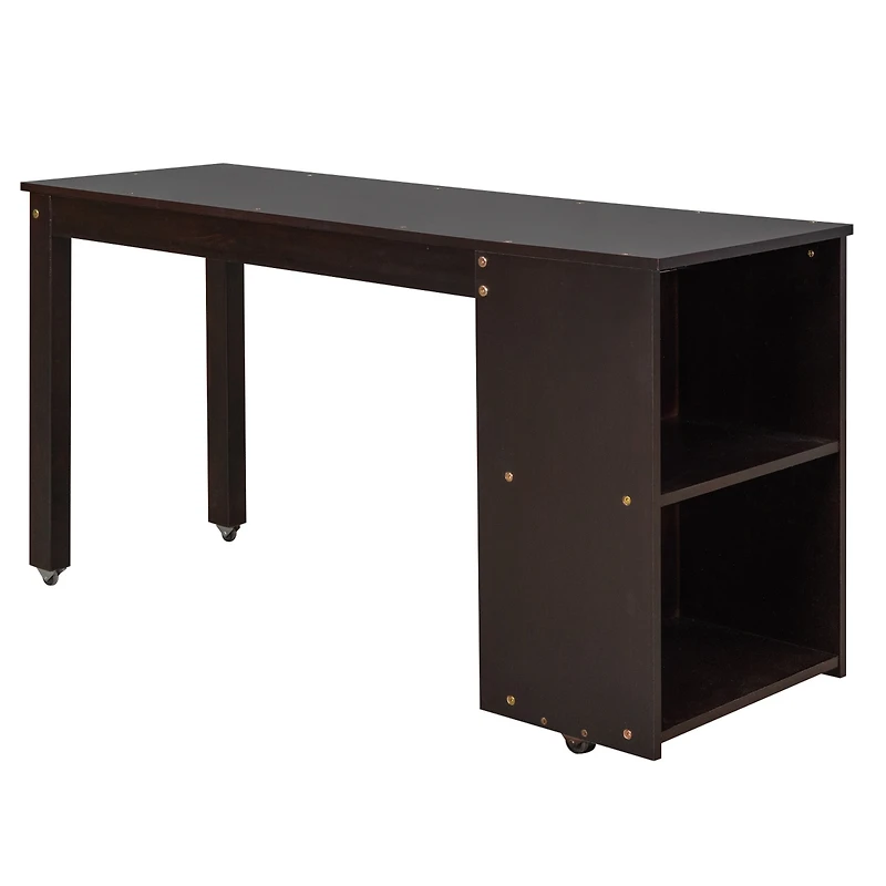 Streamdale Multifunctional Loft Bed with Desk, Storage, and Shelves
