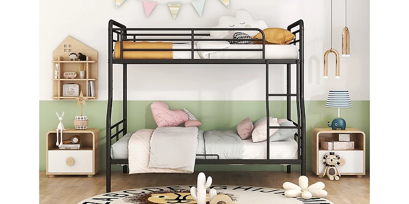 Streamdale Full Xl Over Queen Metal Bunk Bed