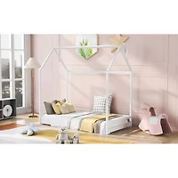 Streamdale Twin House Bed Wood