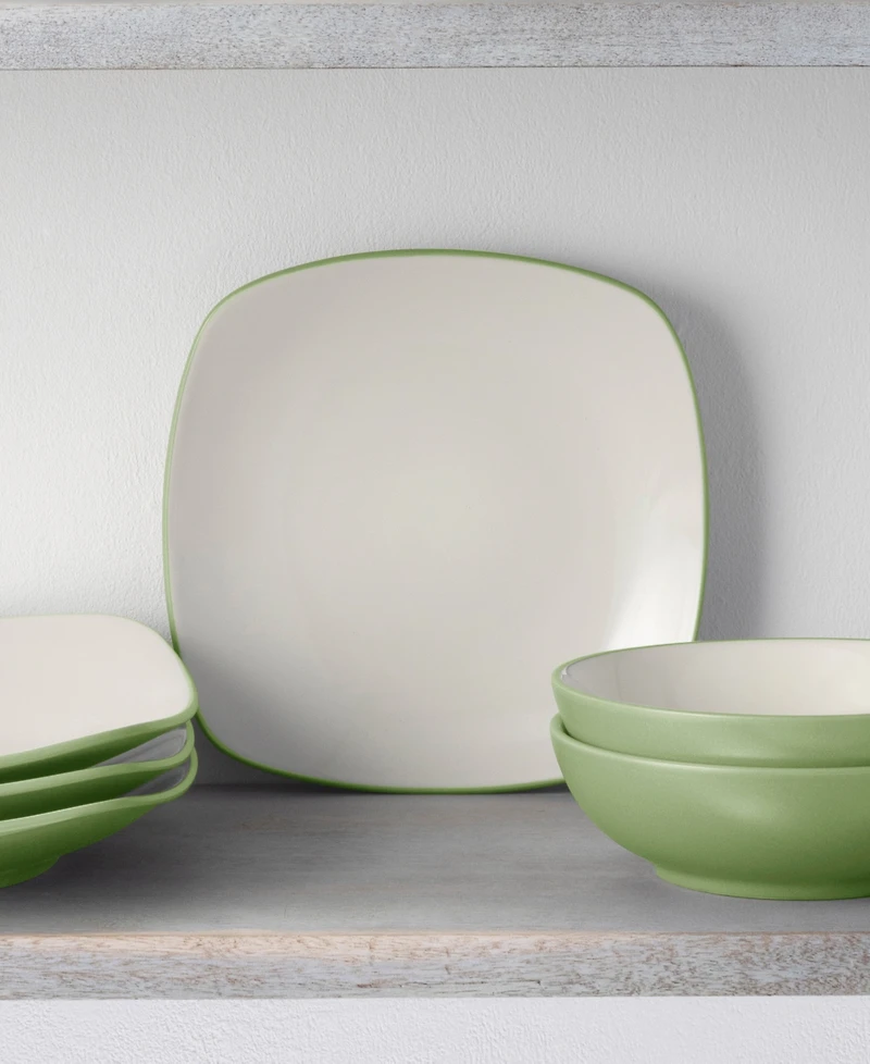 Noritake Colorwave Square Salad Plates, Set of 4