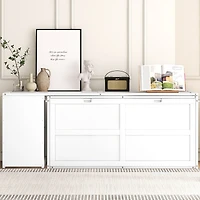 Streamdale Queen Murphy Bed With Rotatable Desk