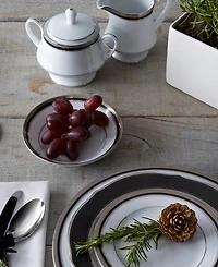 Noritake Austin Platinum Sugar & Creamer Set