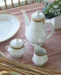 Noritake Charlotta Gold Sugar Creamer Set
