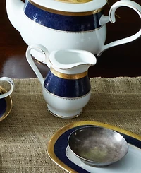 Noritake Odessa Cobalt Gold Sugar Creamer Set