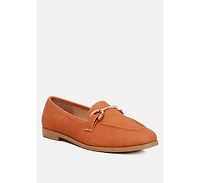 jagger horsebit detail flat loafers