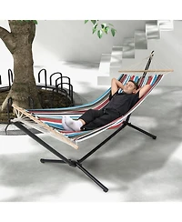 Slickblue Hammock with Stand and Carrying Case-Multicolor
