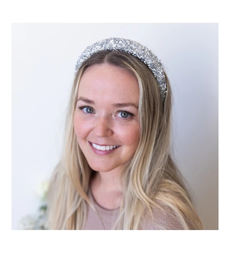 Women s All that Glitters Headband - Silver Hues