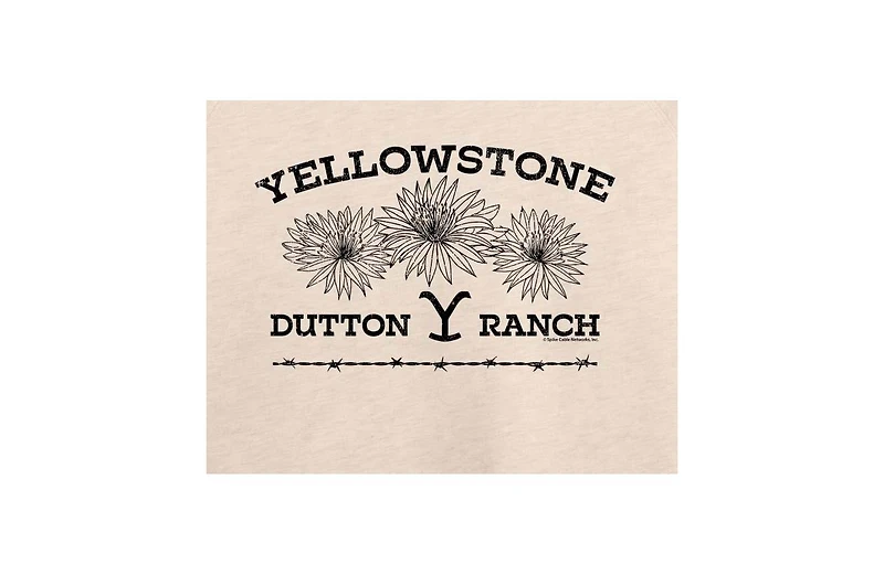 Hybrid Apparel Yellowstone Wildflowers Plus Graphic Pullover
