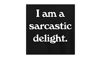 Hybrid Apparel I Am A Sarcastic Delight Plus Graphic T-Shirt