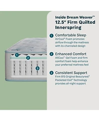 Beautyrest BeautySleep Dream Weaver 12.5" Firm Mattress