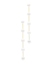 Adornia Gold Freshwater Cultivated Pearl Sweeper Earrings