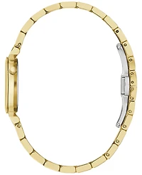 Bulova Women's Regatta Diamond Accent Gold-Tone Stainless Steel Bracelet Watch 24mm