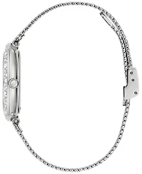 Bulova Women's Crystal Stainless Steel Mesh Bracelet Watch 32mm