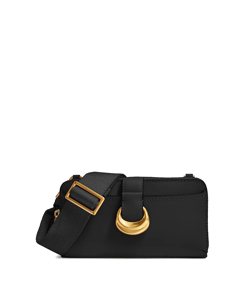 Donna Karan New York Valley Stream Buckle Wallet on String