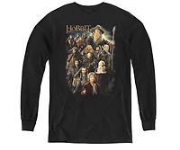 The Hobbit Youth Somber Company Long Sleeve Sweatshirts