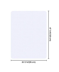 Yescom Clear Office Chair Mat for Low Pile Carpet 48" x 36" Thicken 1/8" Rectangle Plastic Floor Protector Home Studio
