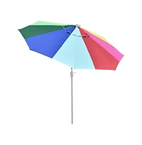 Yescom 9Ft UV50+ Universal Replacement Umbrella Canopy Patio Beach Parasol Top Cover