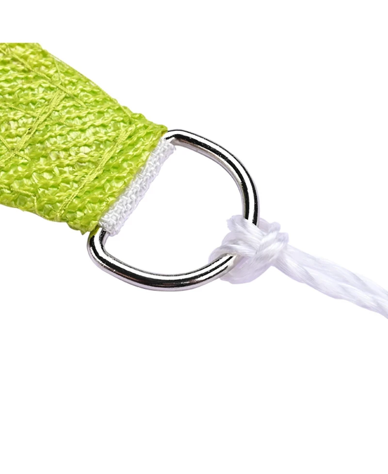 2 Pack 12x12 Ft 97% Uv Block Square Sun Shade Sail Hdpe Canopy Patio Garden Yard