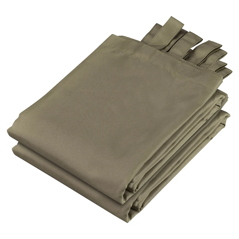 54"x120" Outdoor Curtain Panel Tab Top UV30+ Porch Pergola Backyard Piece