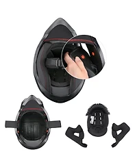 Ahr H-VEN25 Full Face Helmet Dot Adult Outdoor Motocross Off-Road Dirt Bike