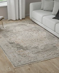 Mink Home Castille CSL016 4'x6' Area Rug