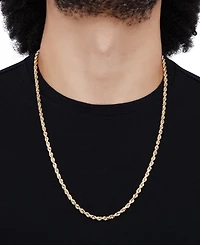 Glitter Rope Link 26" Chain Necklace in 14k Gold, Created for Macy's