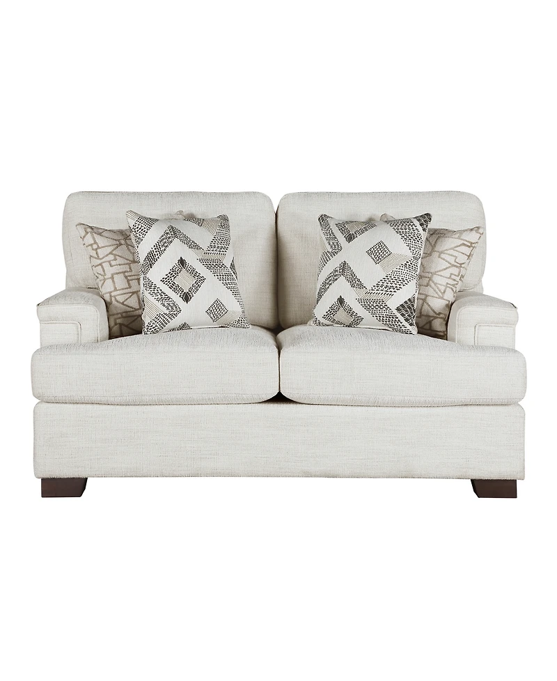 Homelegance White Label Casoria 66" Love Seat