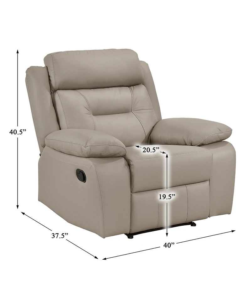 Homelegance White Label Corvallis 40" Reclining Chair