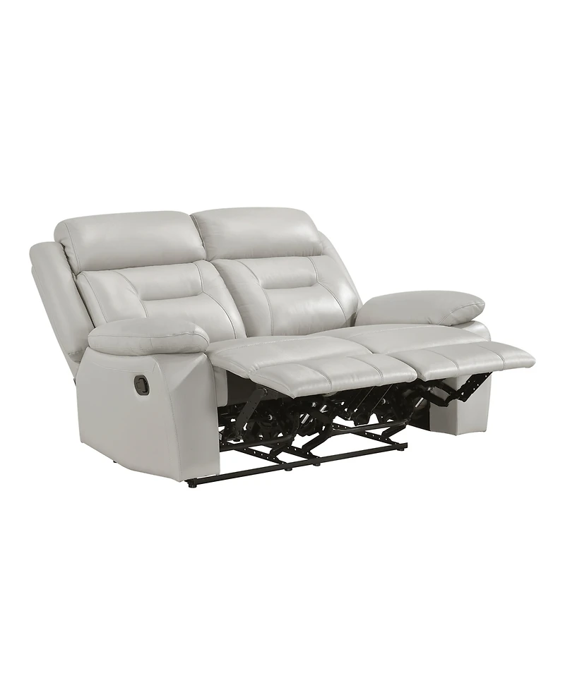 Homelegance White Label Corvallis 63" Double Reclining Love Seat