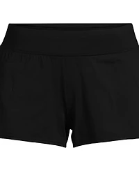 Lands' End Women's Chlorine Resistant Smoothing Control Curvy 3" Swim Shorts