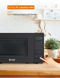 Cu. Ft. Counter Top Microwave,Black