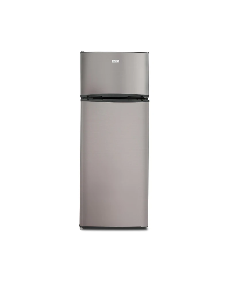 7.7 Cu.Ft. Top Mount Refrigerator - Stainless Steel